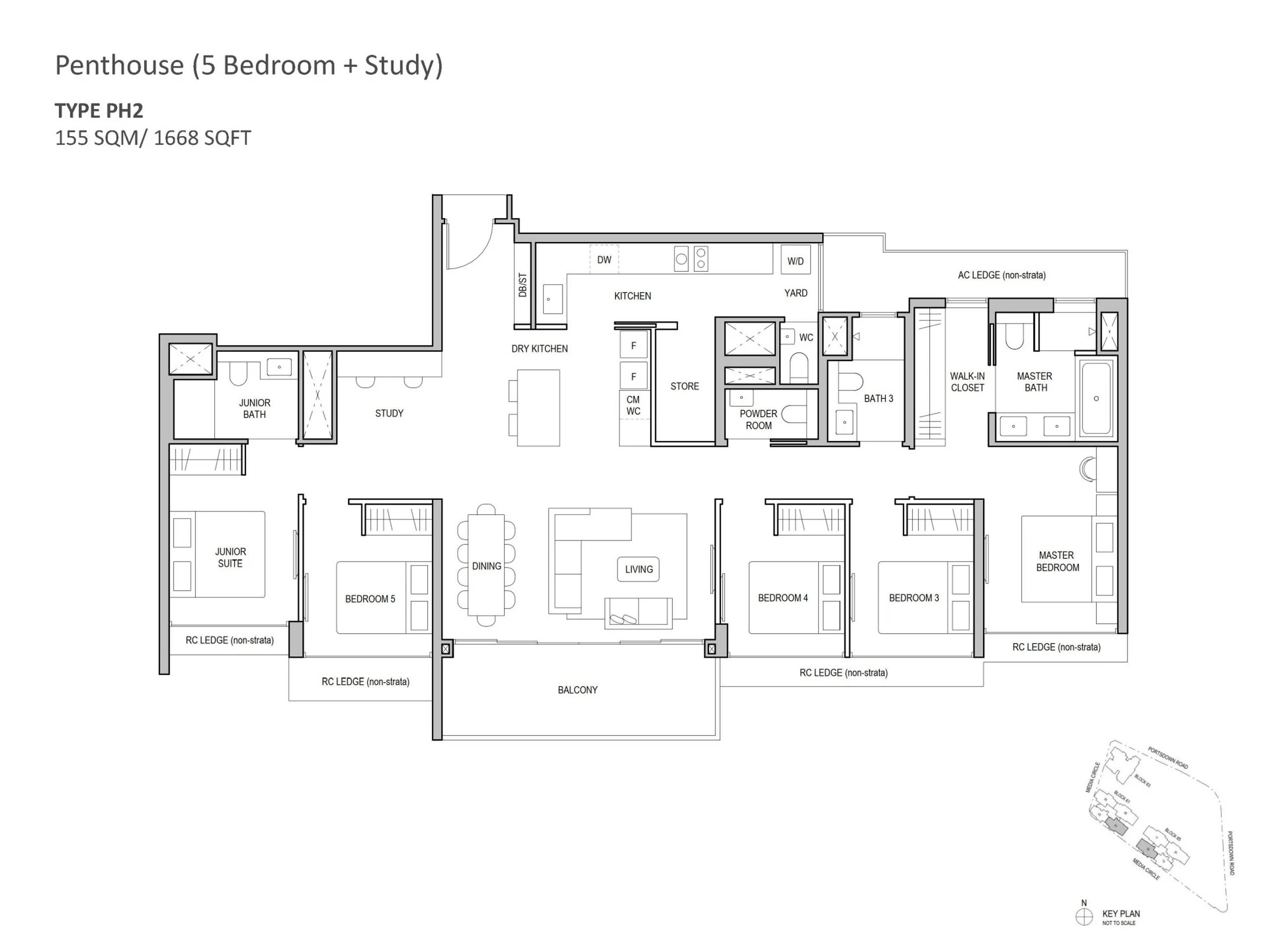 Bloomsbury Residences floorplan